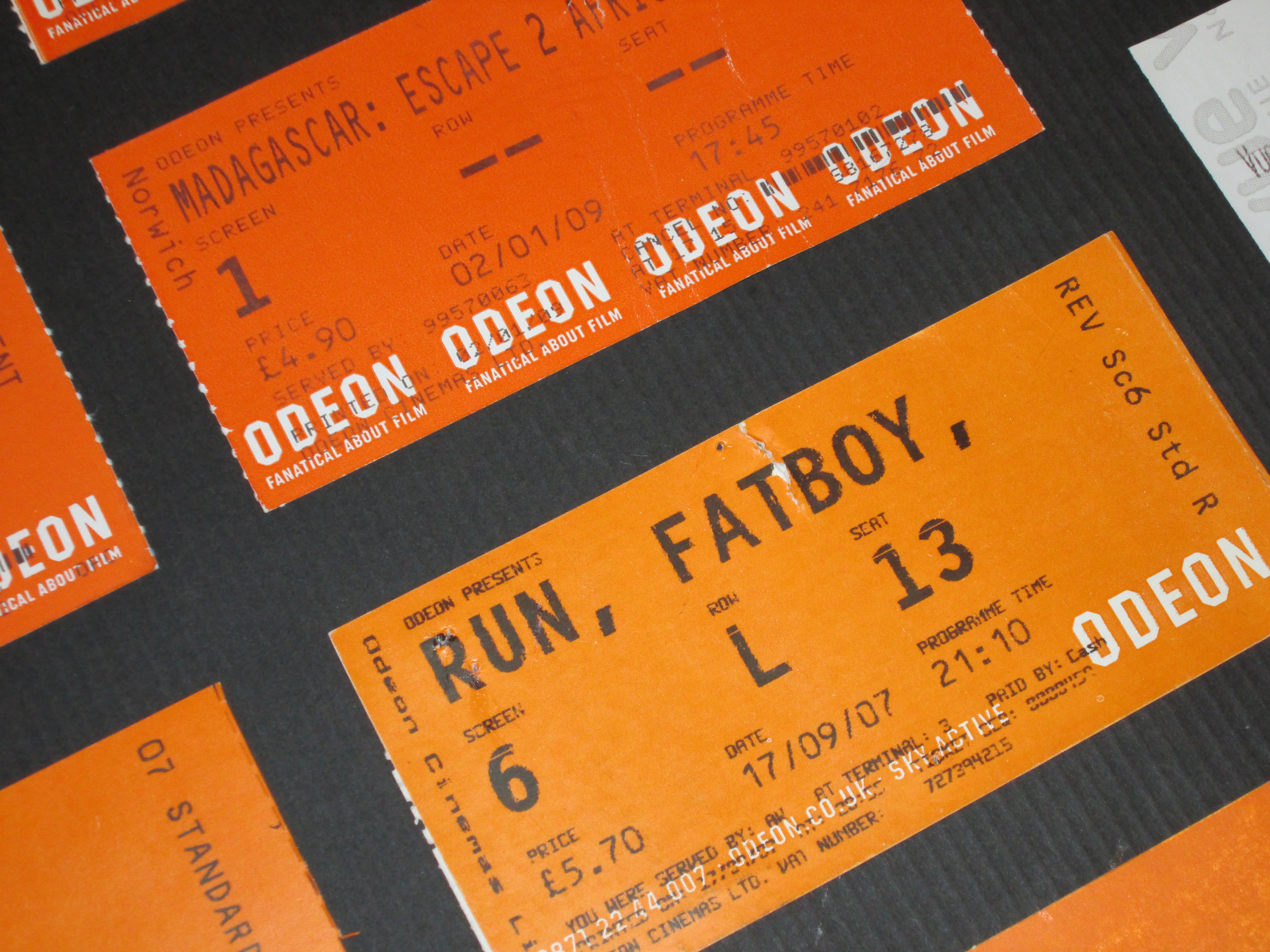 Odeon Cinema Tickets