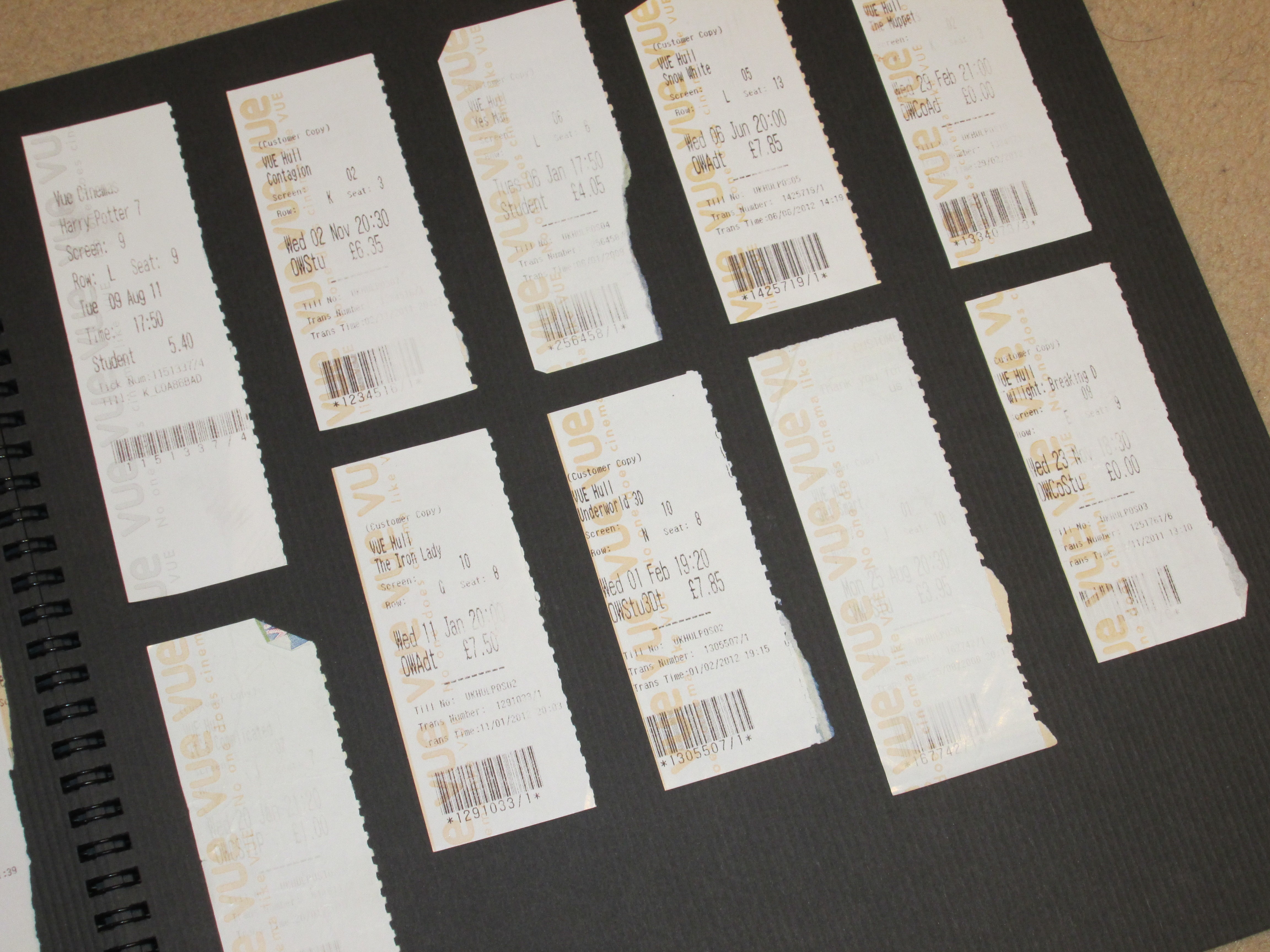 VUE Cinema Tickets