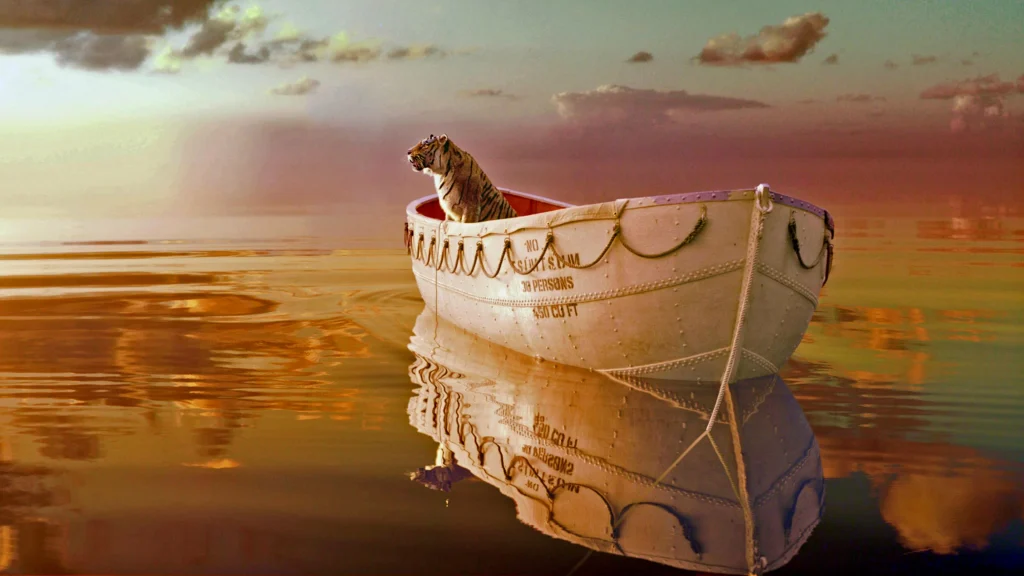 Richard Parker the tiger in Life of Pi