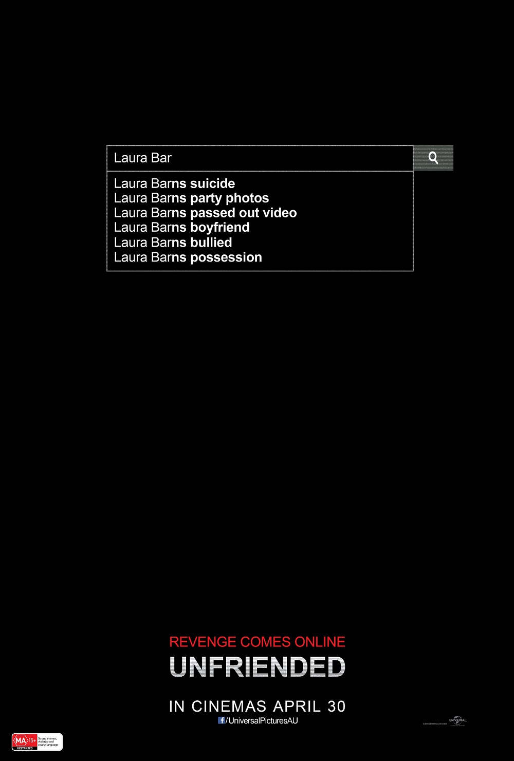 Unfriended is a new breed of horror