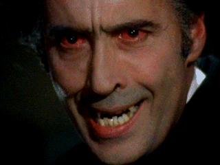 Lee as Dracula