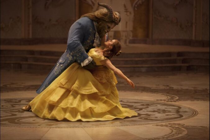 Dan Stevens and Emma Watson in Beauty and the Beast