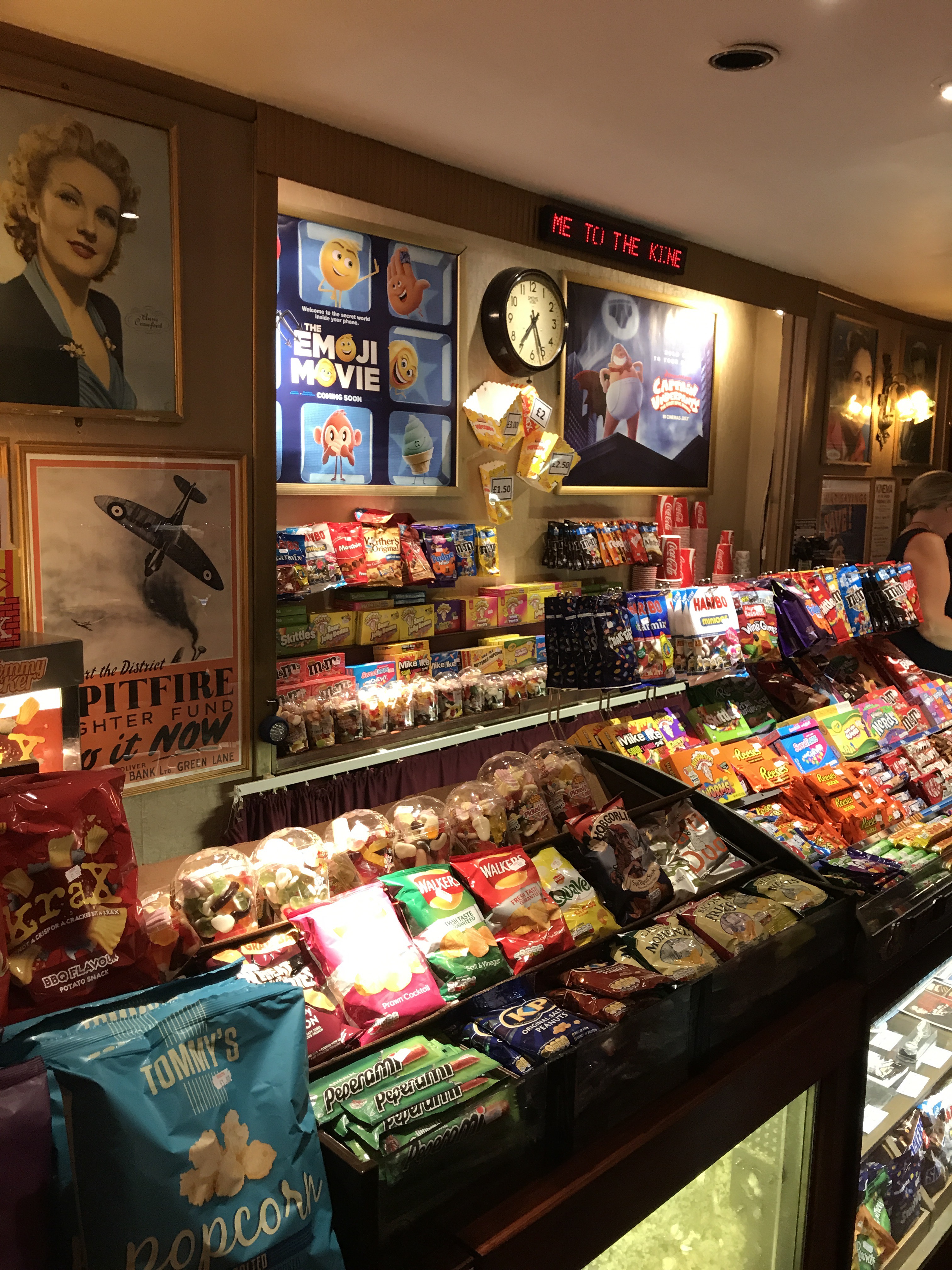 Kinema in the Woods foyer