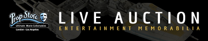 Prop Store live auction banner