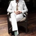 Jeff Goldblum in white suit