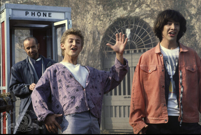 Bill and Ted's Excellent Adventure movie still