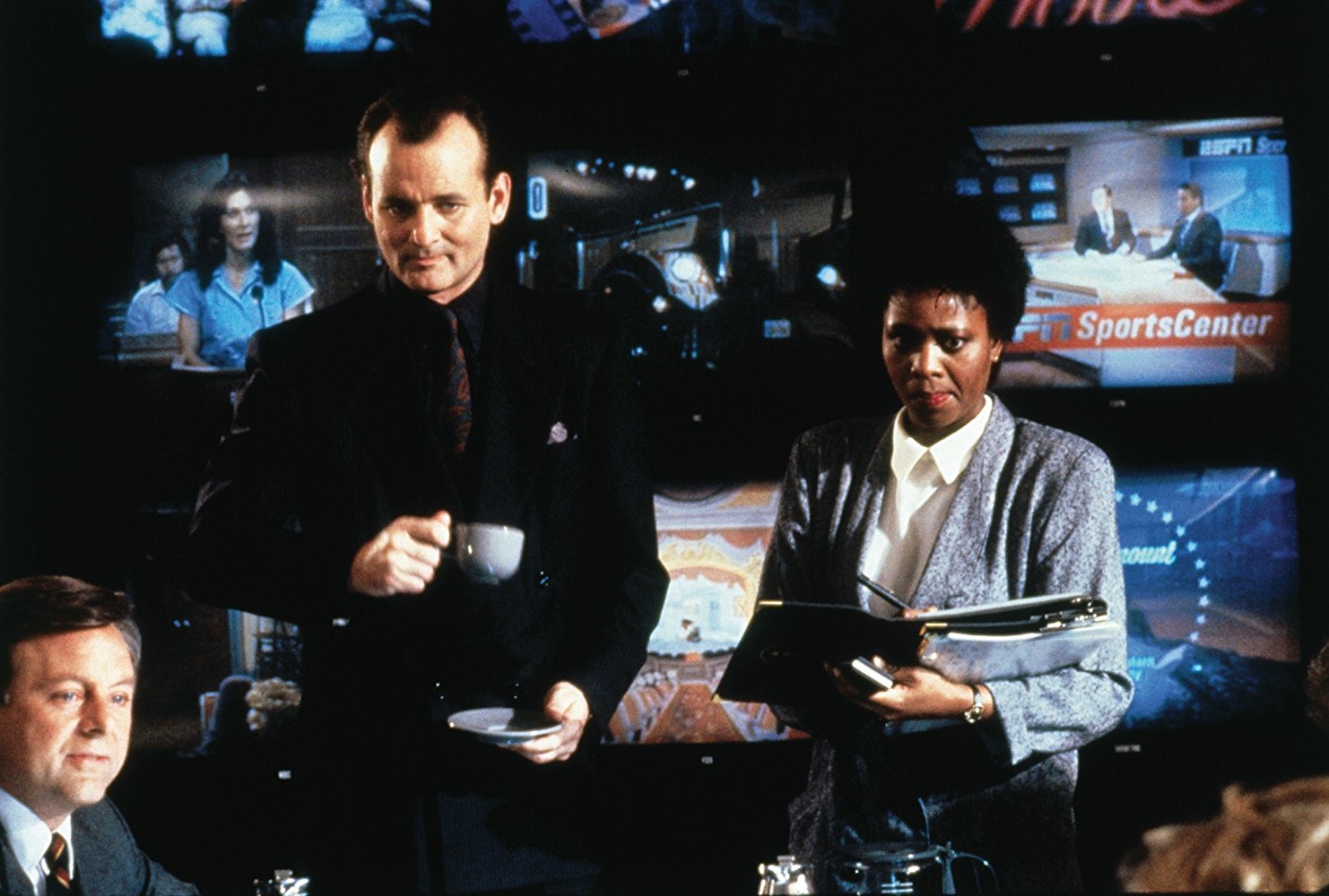 Bill Murray in Scrooged