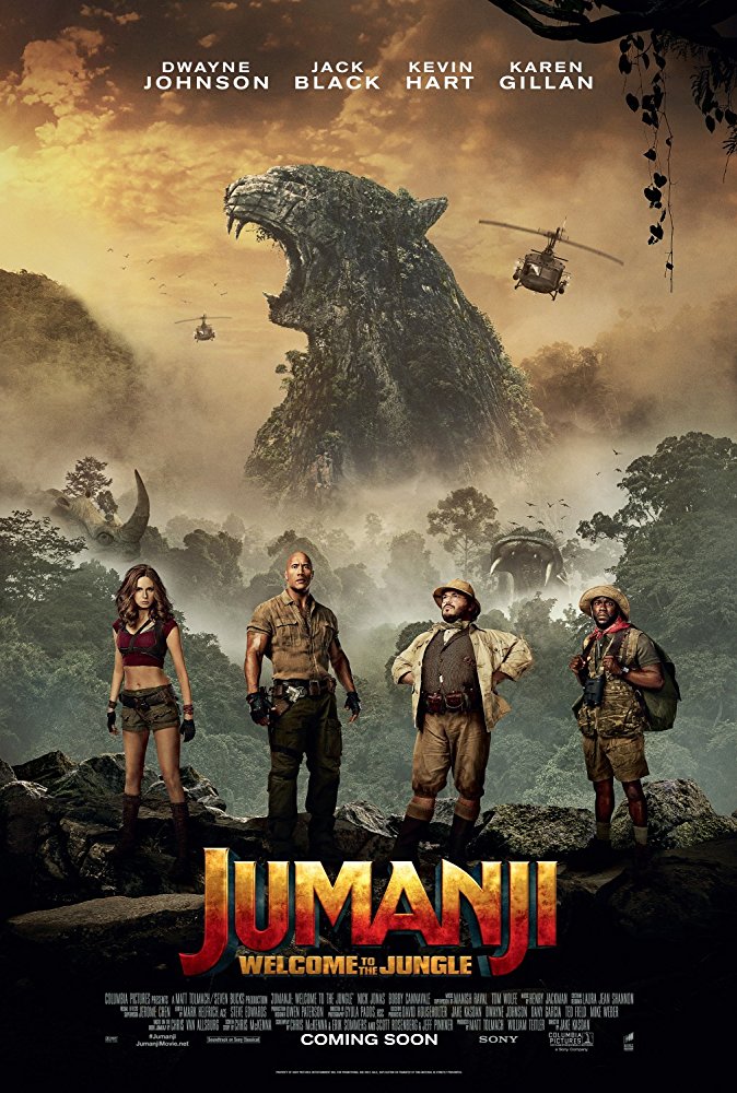 Jumanji Welcome to the Jungle Poster