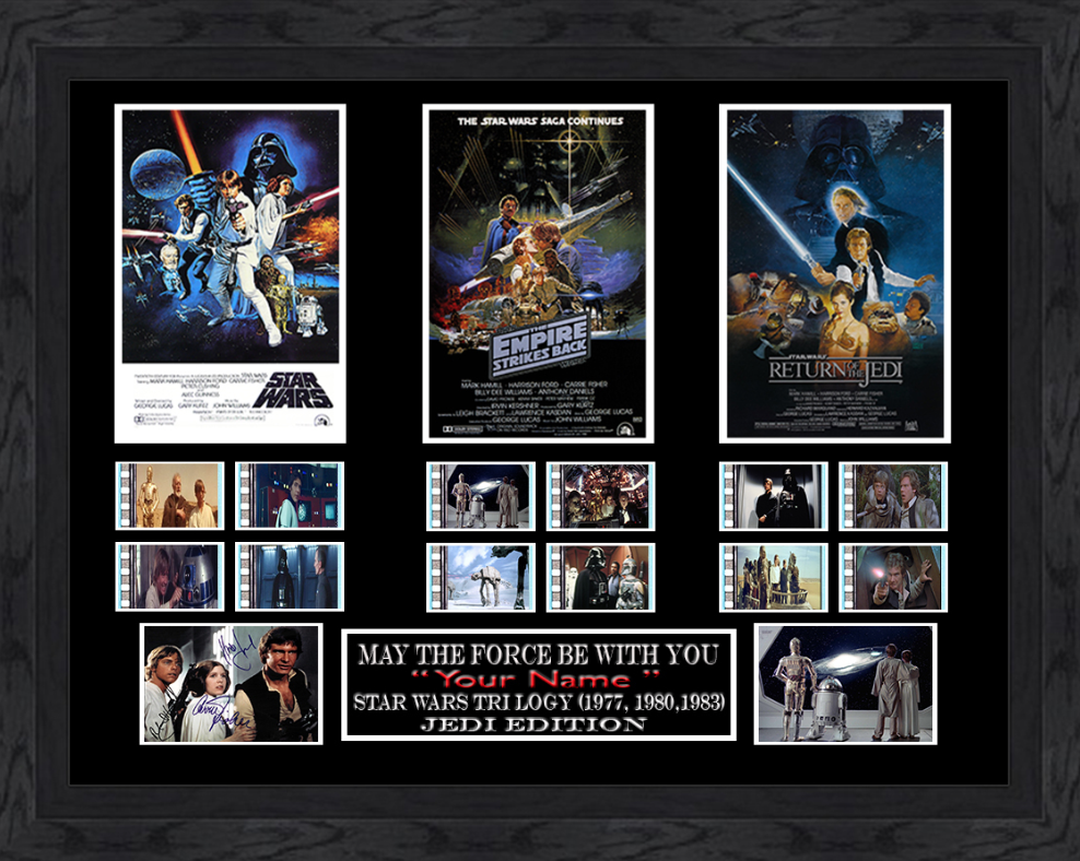 Star Wars Trilogy Film Cell