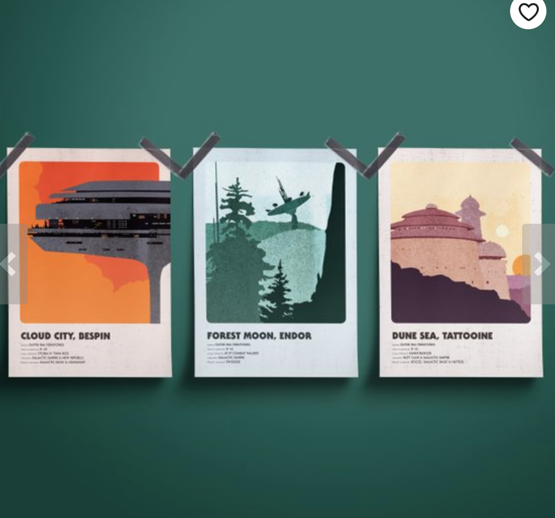 Star Wars prints