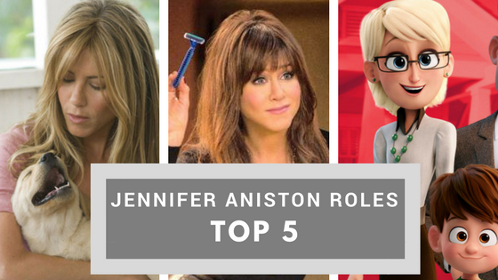 Jennifer Aniston roles banner