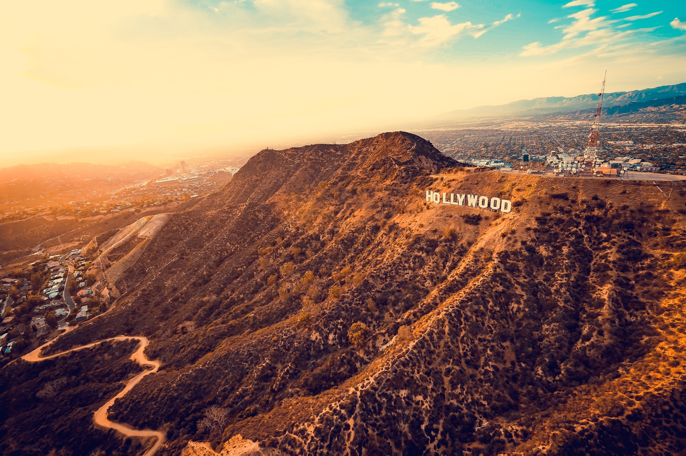 Hollywood sign