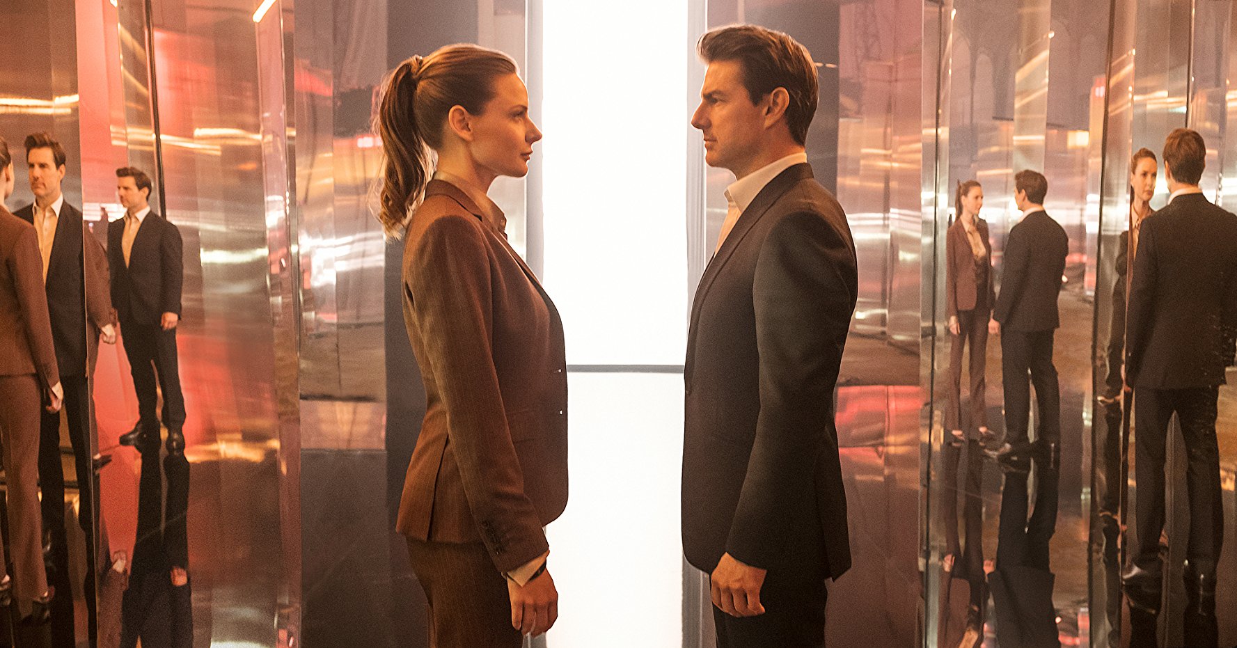 Tom Cruise and Rebecca Ferguson in Mission: Impossible Fallout