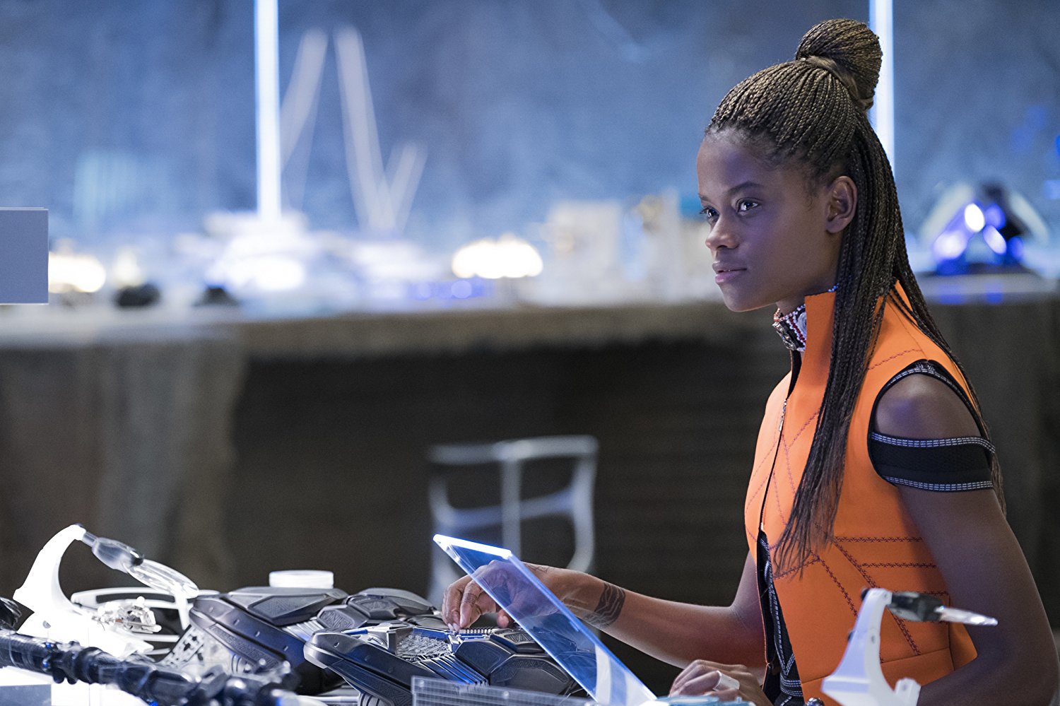 Letitia Wright in Black Panther