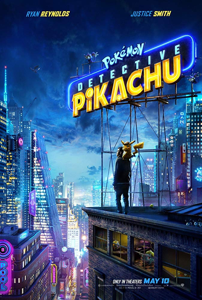 Detective Pikachu movie poster