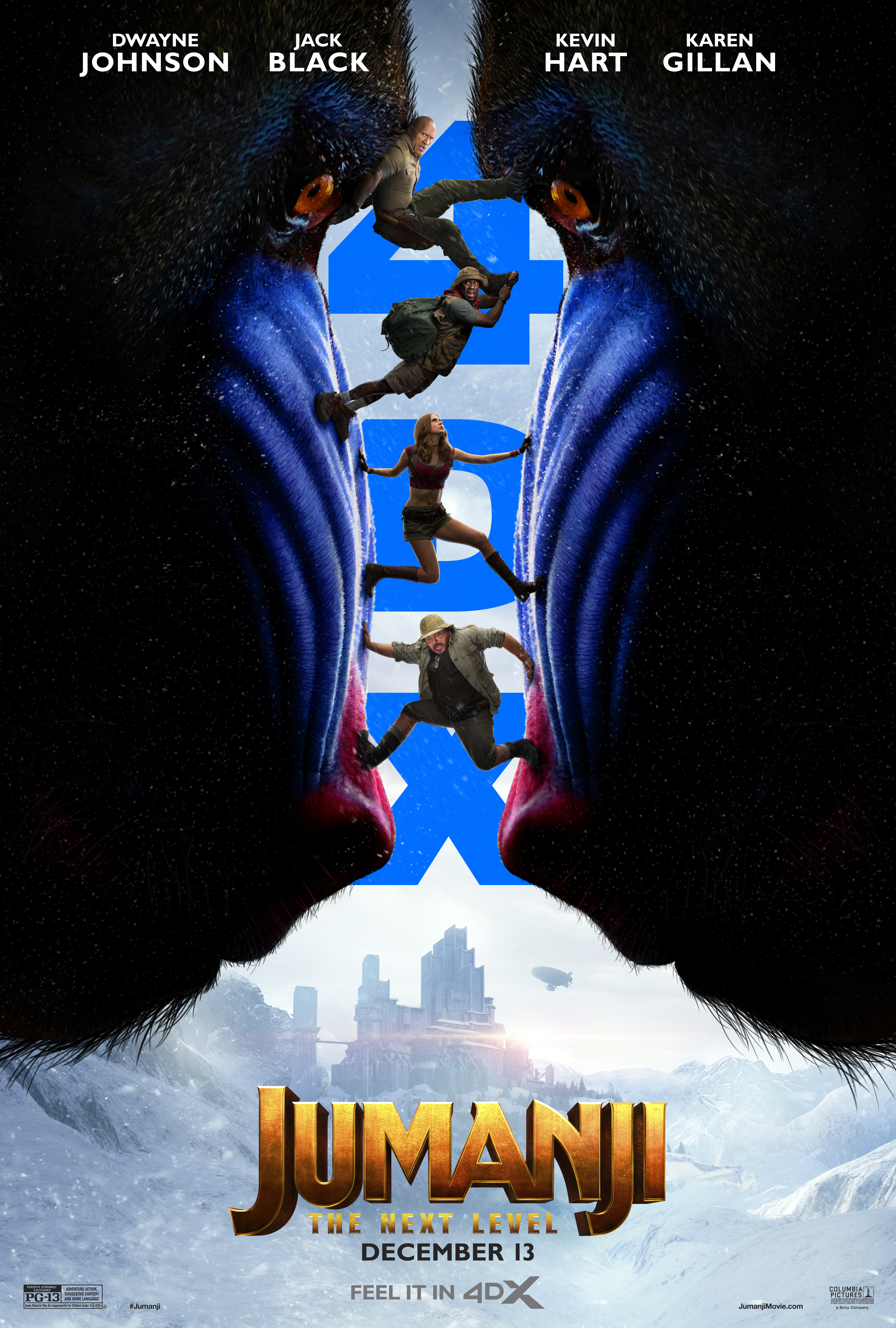 Jumanji 4DX poster