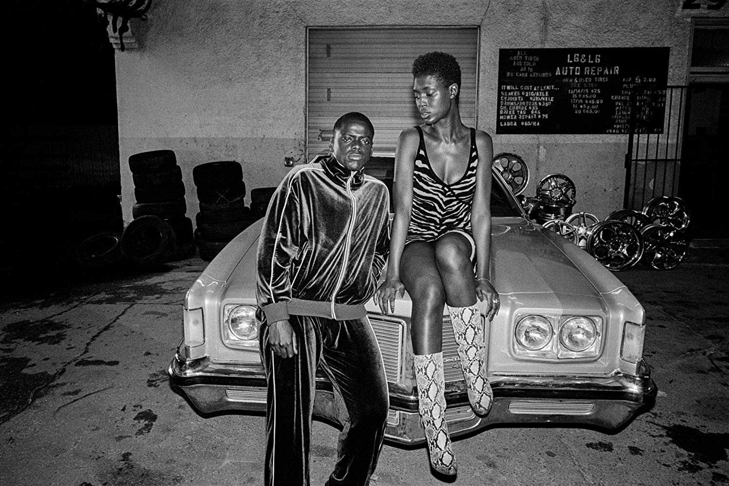 Daniel Kaluuya, Jodie Turner-Smith in Queen & Slim