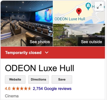 Odeon closures