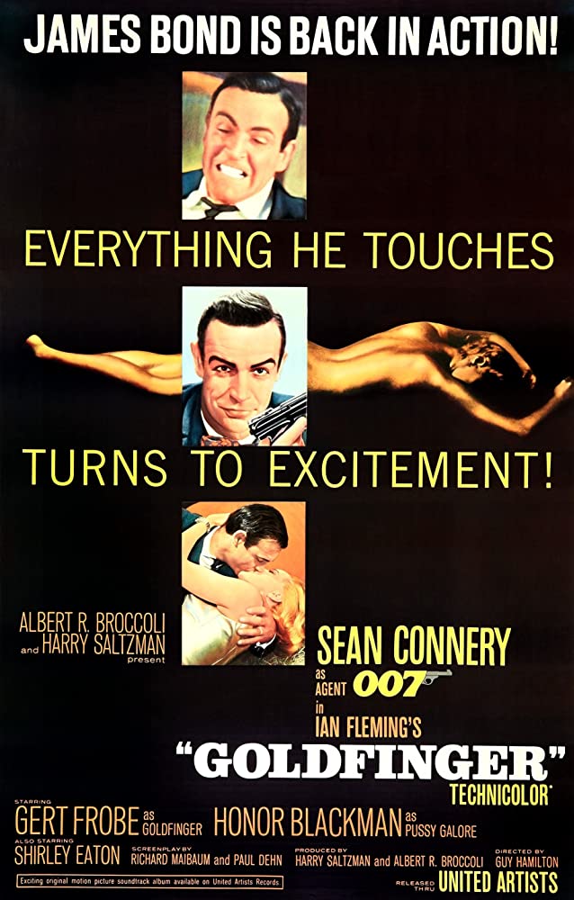 Goldfinger poster