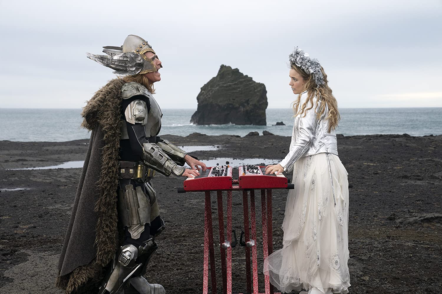 Will Ferrell and Rachel McAdams in Eurovision Song Contest: The Story of Fire Saga 