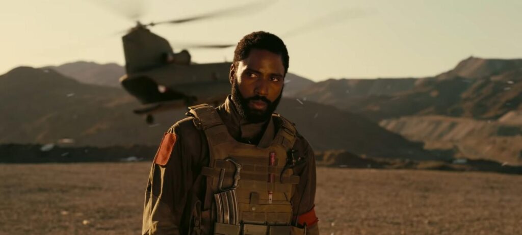 John David Washington in Tenet