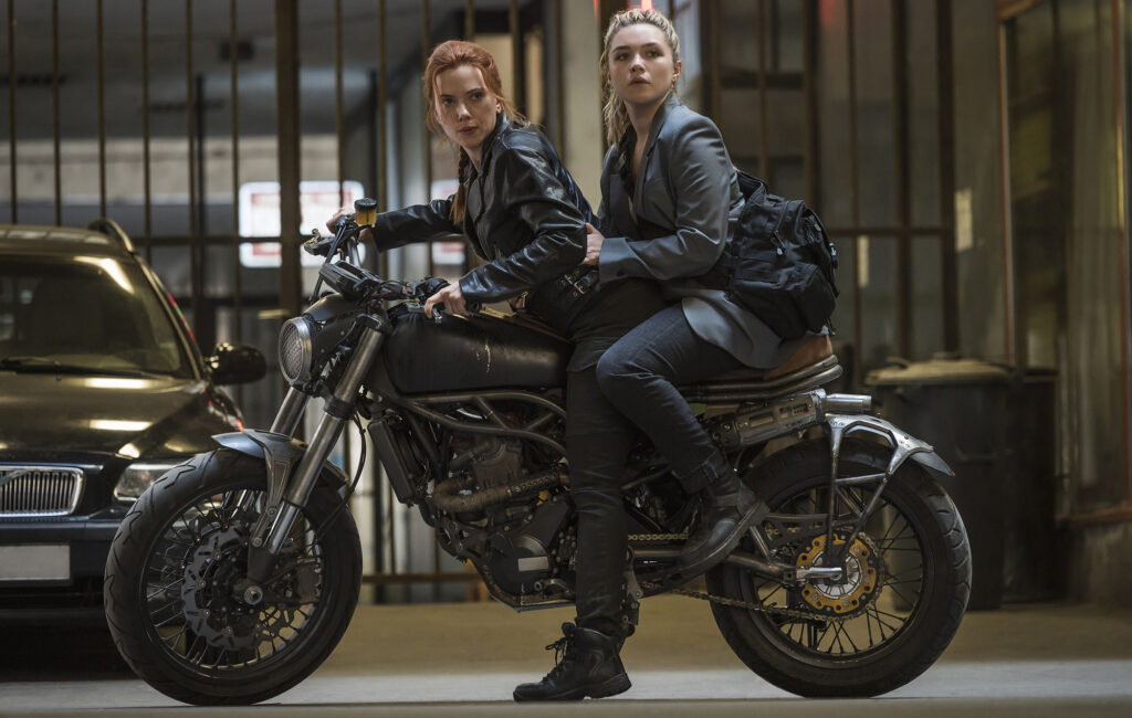 Black Widow motorbike